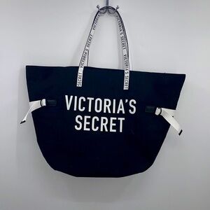 UEC Victoria’s Secret black beach bag/ overnight bag